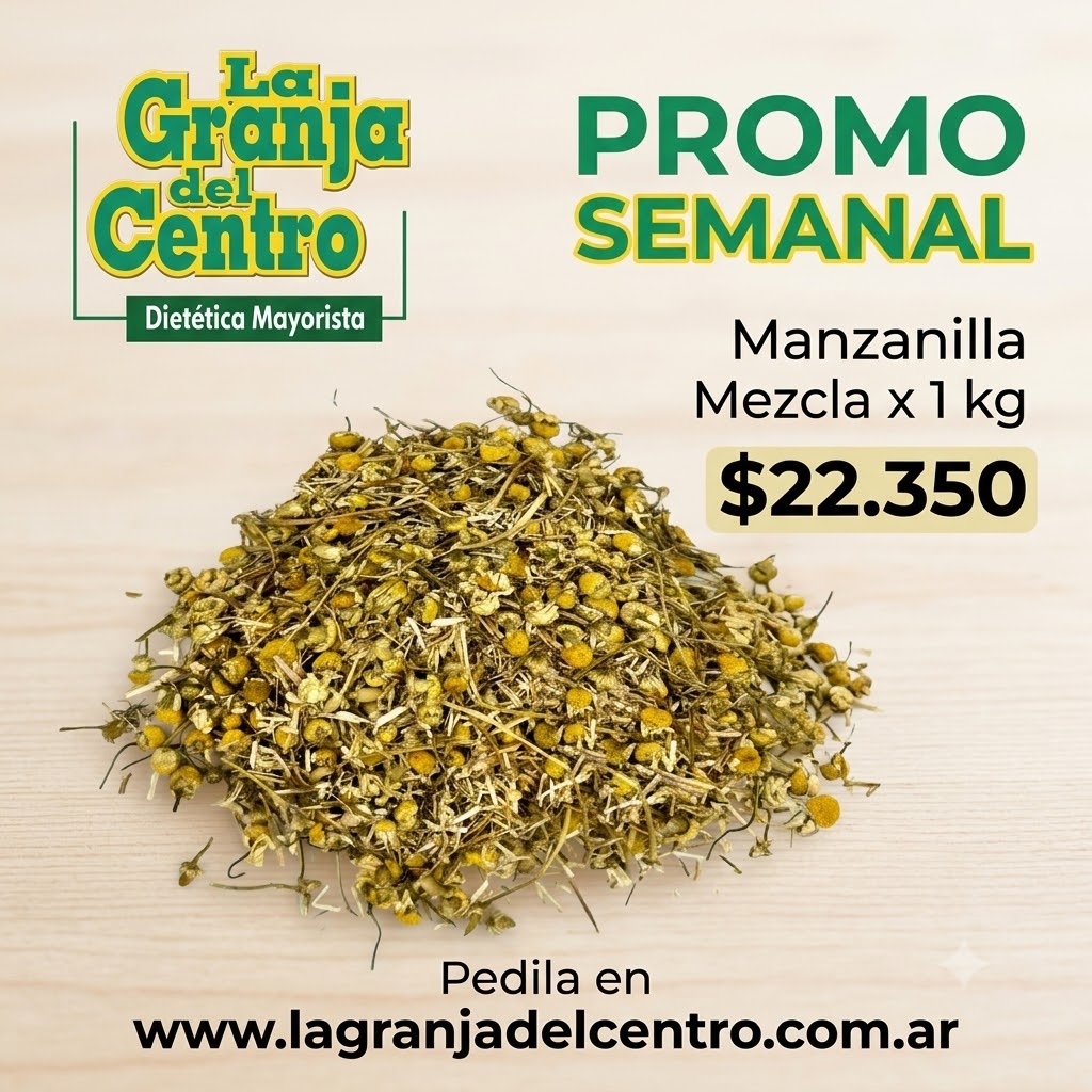 Ofertas y Promociones Manzanilla Mezcla x 1 kg PROMO SEMANAL